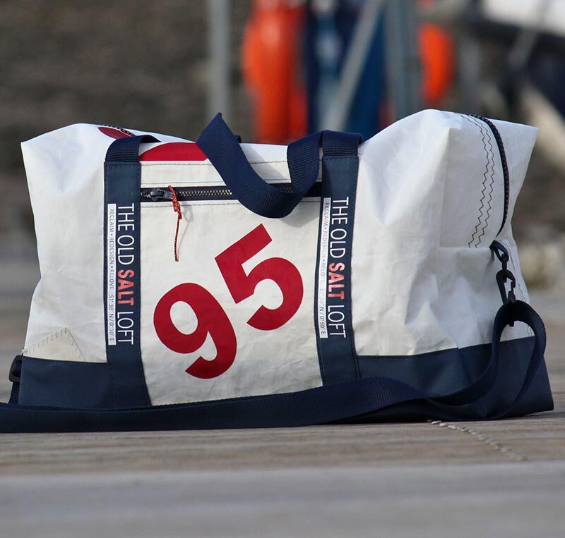 Recycled cheap sailcloth bags