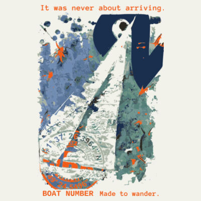 Made To Wander Unisex T-Shirt Design