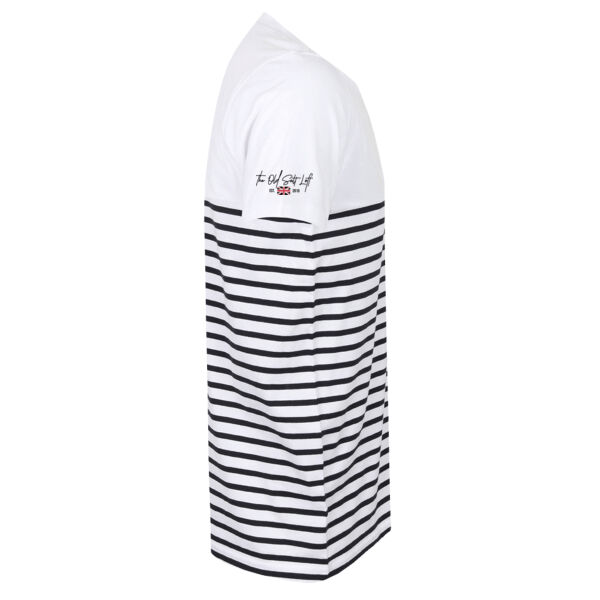 White Unisex Bretton T'shirt Thumbnail