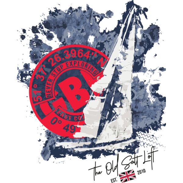 Never Stop Exploring Adult Back DTF Thumbnail